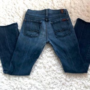 7 for All Mankind LowRise Boot Cut Women’s Size 27